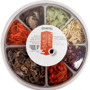 소불고기 비빔밥(밀키트)로 전주비빔밥을 제품화한 밀키트입니다.